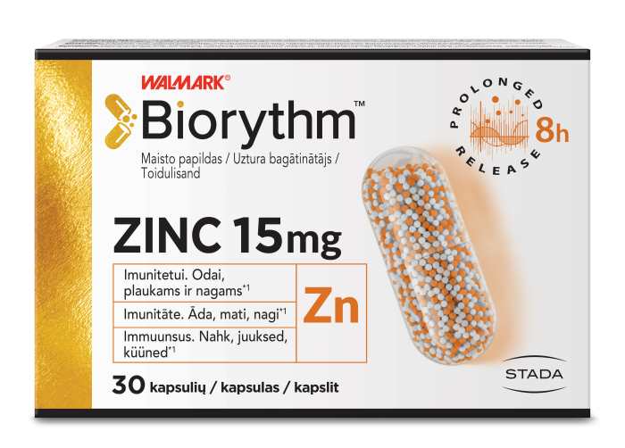 BIORYTHM TSINK KAPSLID N30