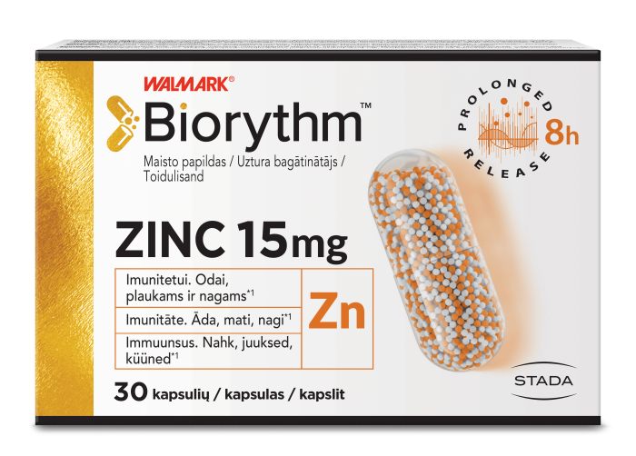BIORYTHM TSINK KAPSLID N30