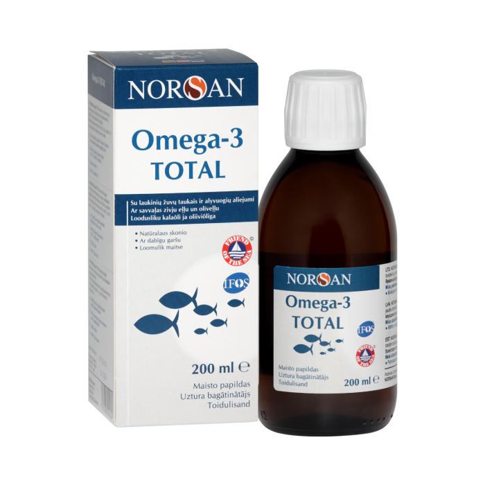 NORSAN OMEGA-3 TOTAL KALAÕLI NATURAALNE 200ML