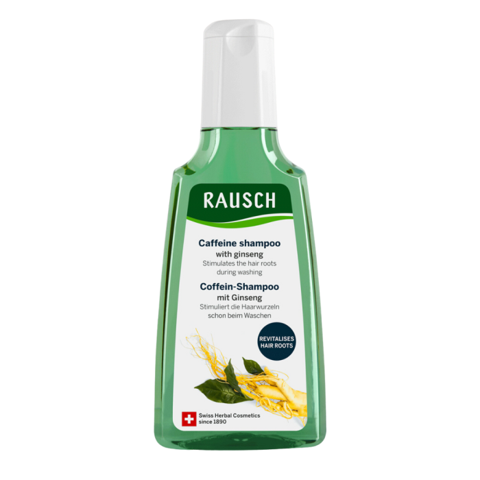 RAUSCH KOFEIINI SHAMPOON JUUSTE VÄLJALANGEMISE VASTU 200ML