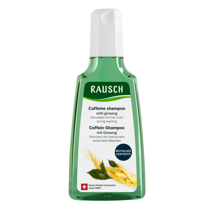 RAUSCH KOFEIINI SHAMPOON JUUSTE VÄLJALANGEMISE VASTU 200ML