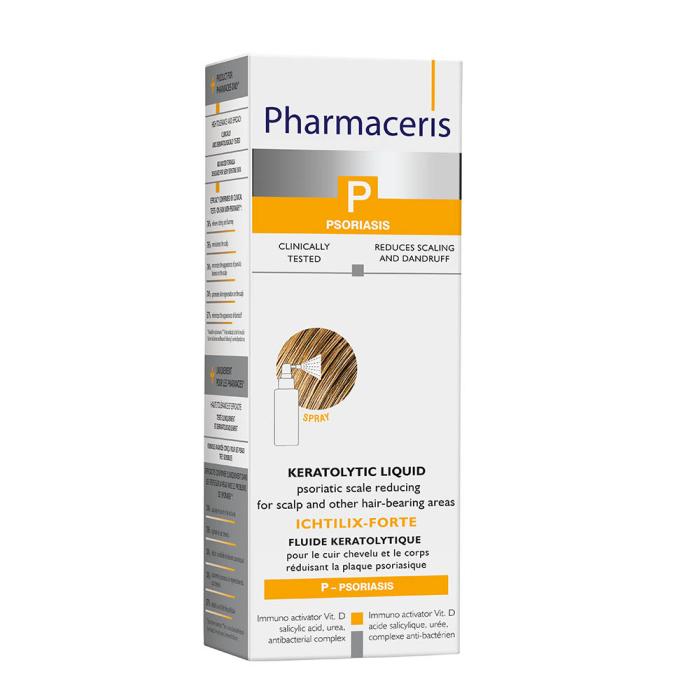 PHARMACERIS P ICHTILIX-FORTE SPREI KERATOLÜÜTILINE 125ML