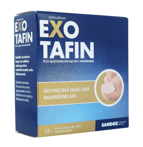 EXOTAFIN RAVIMKÜÜNELAKK 78.22MG 1ML 3.3ML N1