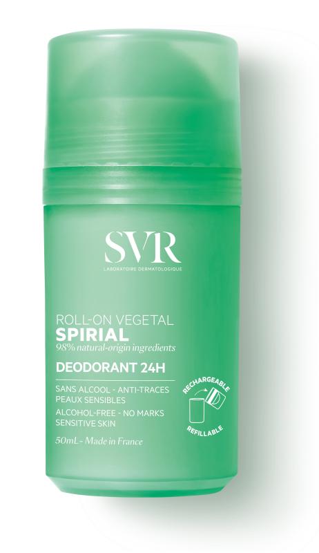 SVR SPIRIAL VEGETAL DEODORANT ROLL-ON 24H 50ML