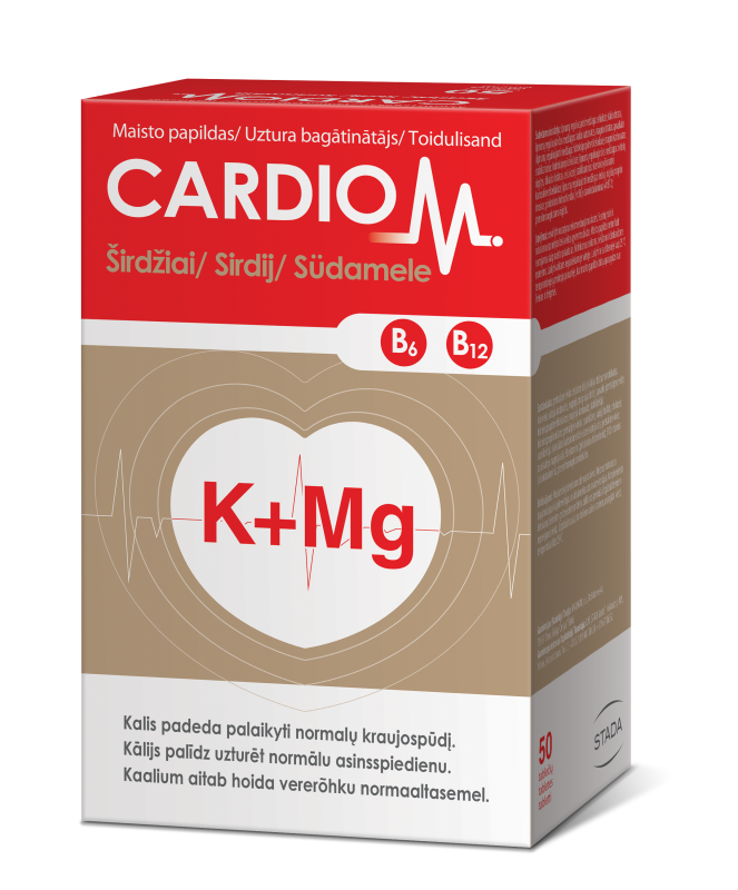CARDIOM K+MG TBL N50