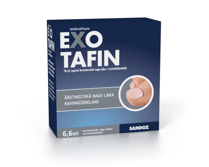 EXOTAFIN RAVIMKÜÜNELAKK 78.22MG 1ML 6.6ML N1