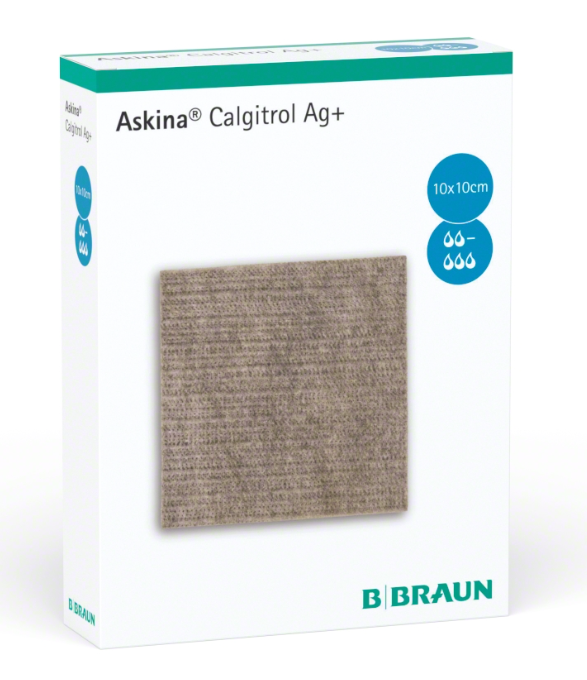 ASKINA CALGITROL AG+ HAAVASIDE 10X10CM