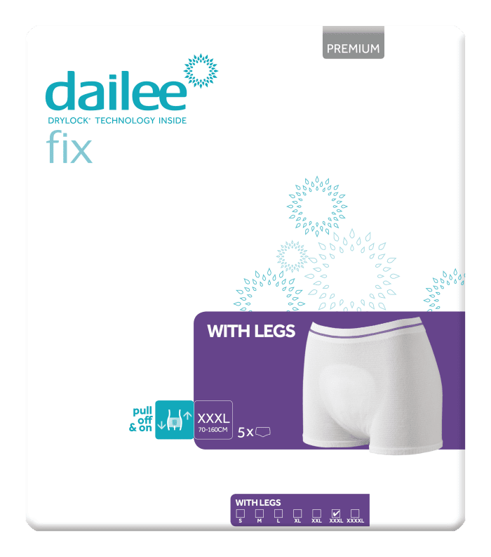 DAILEE FIX PREMIUM FIKSEERIVAD PÜKSID W LEGS 3XL N5