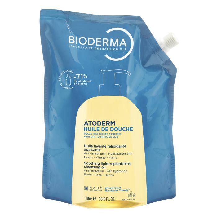 BIODERMA ATODERM HUILE DE DOUCHE DUSHIÕLI TÄITEPAKEND 1000ML