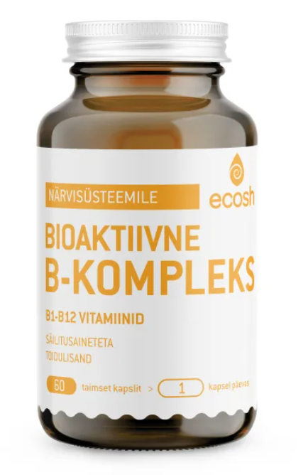 ECOSH BIOAKTIIVNE B-KOMPLEKS KAPSLID N60