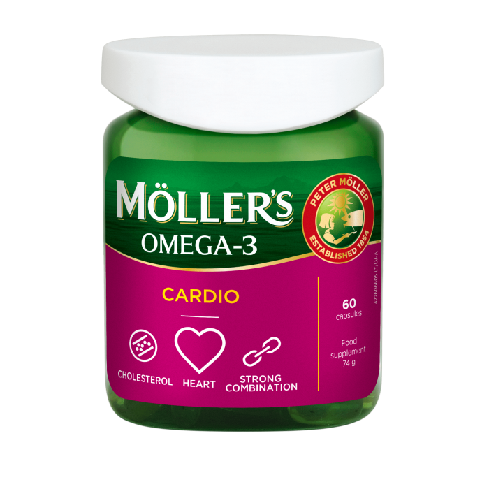 MÖLLER'S CARDIO KAPSLID N60