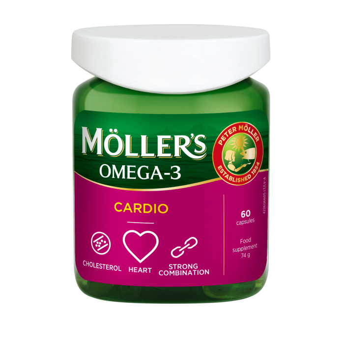 MÖLLER'S CARDIO KAPSLID N60