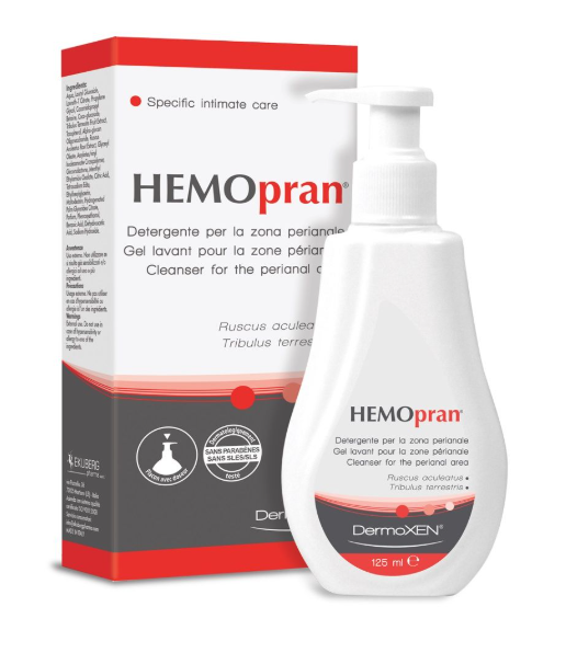 DERMOXEN HEMOPRAN PERIANAAL PIIRKONNA PUHASTUSGEEL 125ML