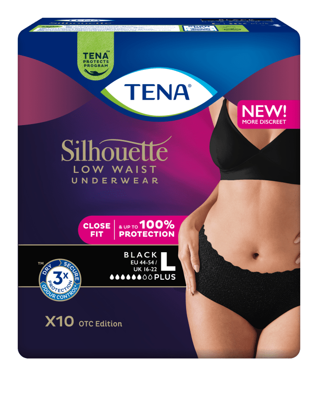 TENA SILHOUETTE NOIR IMAVAD PÜKSID PLUS L 750ML N10