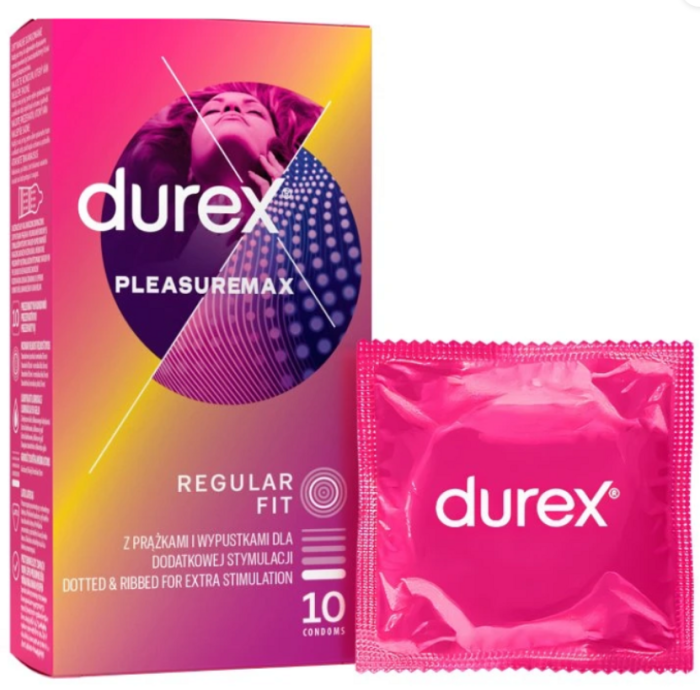 DUREX PLEASUREMAX KONDOOMID 56MM N10