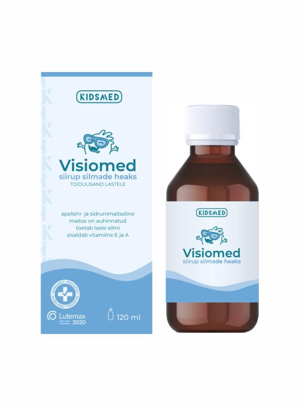 KIDSMED VISIOMED SIIRUP SILMADELE LASTELE 120ML