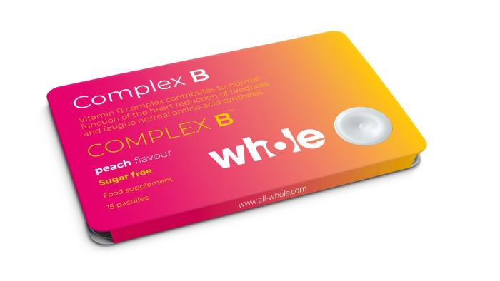 WHOLE B-KOMPLEKS PASTILLID N15