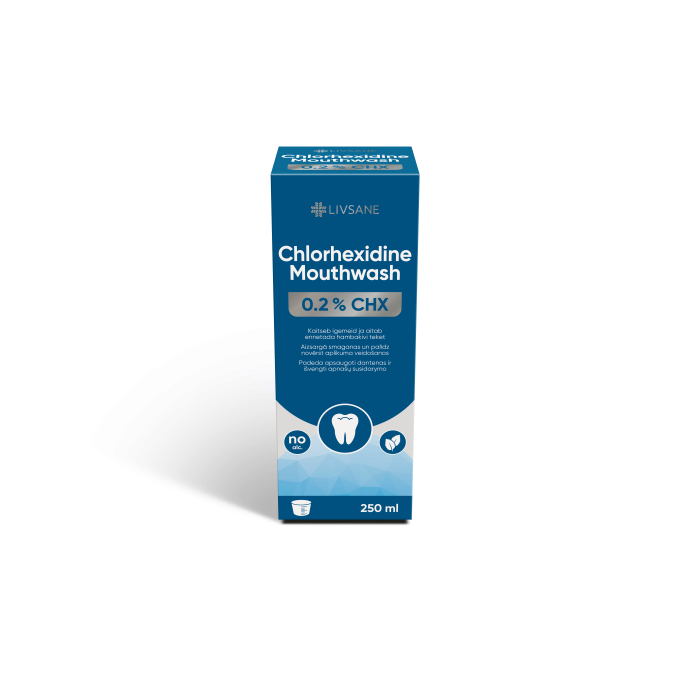 LIVSANE SUUVESI CHLORHEXIDINE 0,2% 250ML