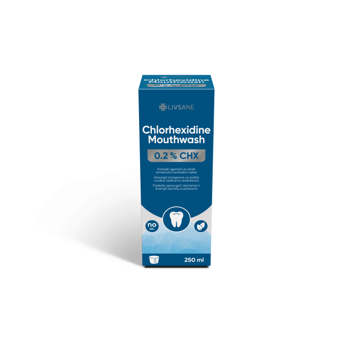 LIVSANE SUUVESI CHLORHEXIDINE 0,2% 250ML