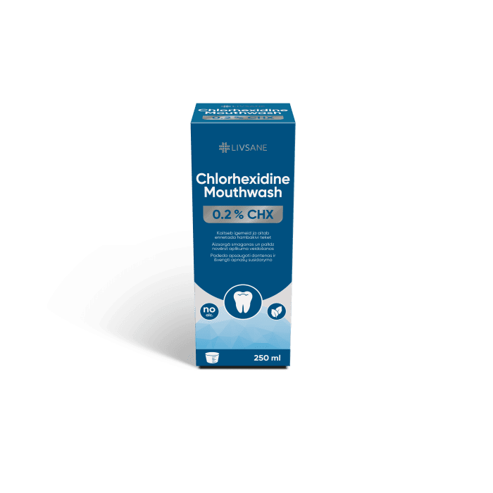 LIVSANE SUUVESI CHLORHEXIDINE 0,2% 250ML