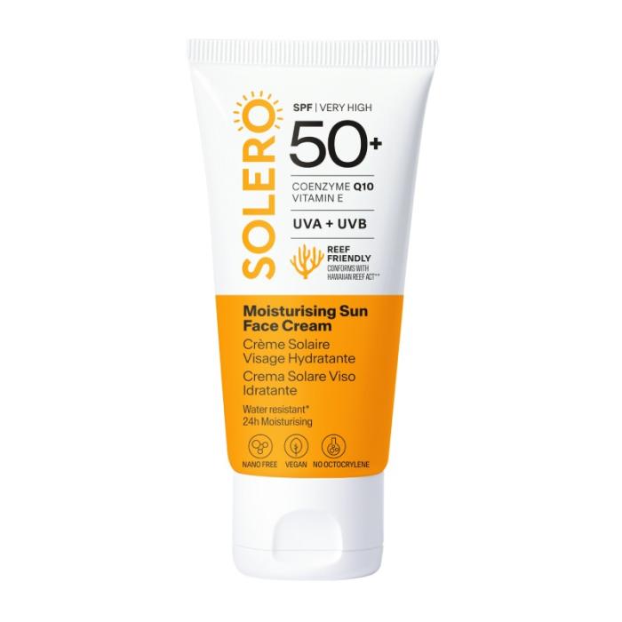 SOLERO PÄIKESEKAITSEKREEM SPF50+ NÄOLE NIISUTAV 50ML