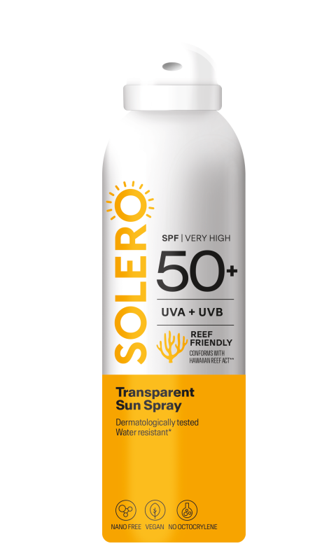 SOLERO PÄIKESEKAITSEAEROSOOL SPF50+ 200ML