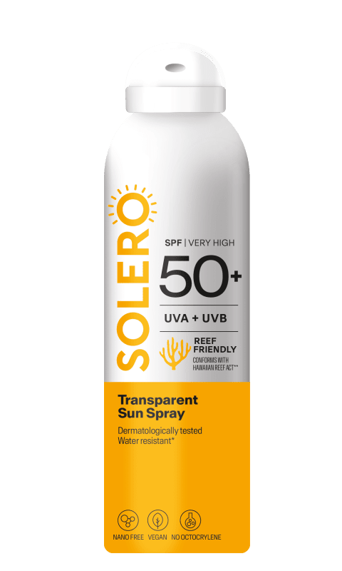 SOLERO PÄIKESEKAITSEAEROSOOL SPF50+ 200ML