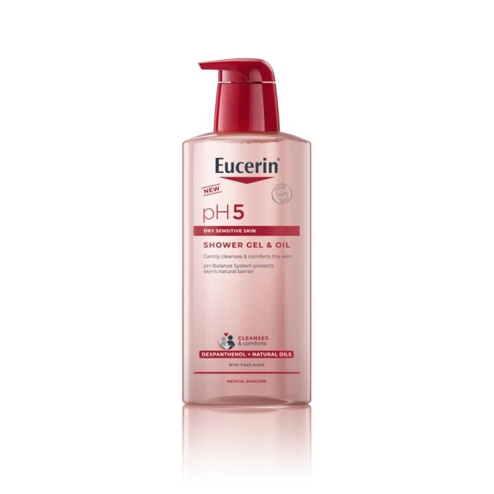 EUCERIN PH5 DUSHIGEEL-ÕLI 400ML