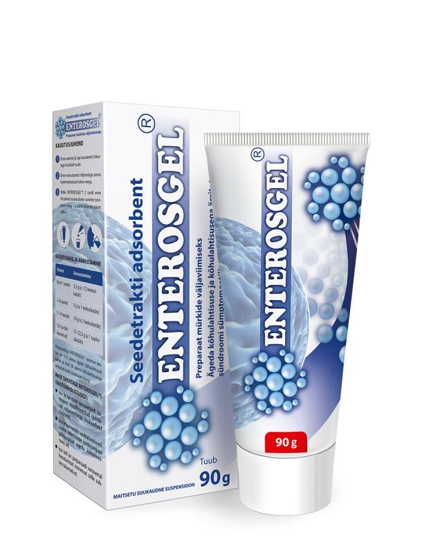 ENTEROSGEL SUUKAUDNE SUSP 90G