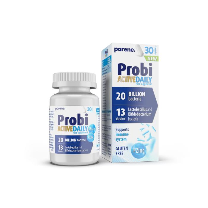 PARENE PROBIACTIVE DAILY KAPSLID N30