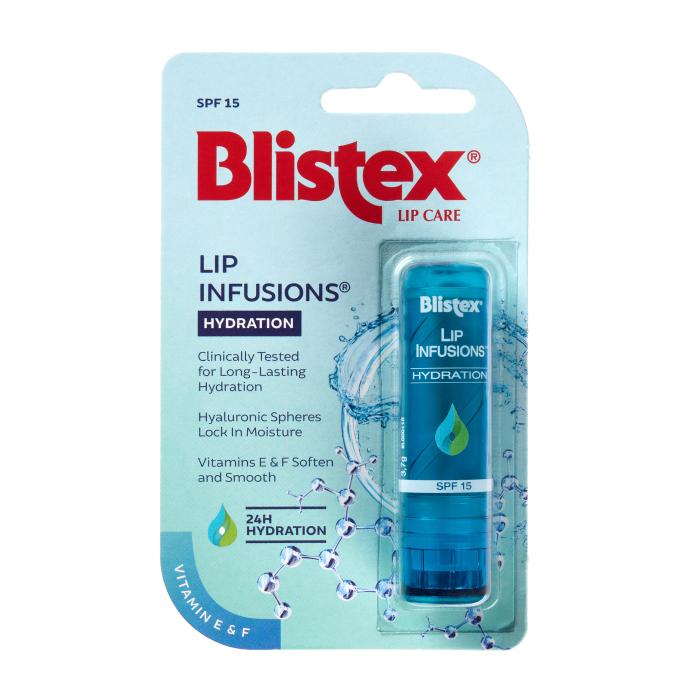 BLISTEX HUULEPALSAM SPF15 LIP INFUSIONS HYDRATION 3,7G