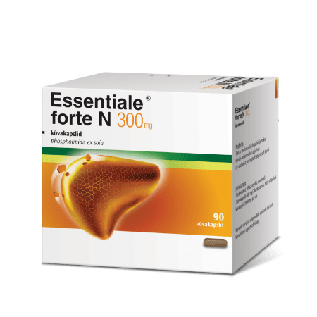 ESSENTIALE FORTE N KÕVAKAPS. 300MG N90