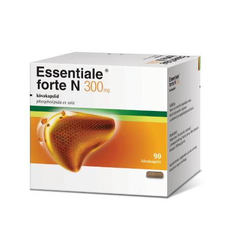 ESSENTIALE FORTE N KÕVAKAPS. 300MG N90