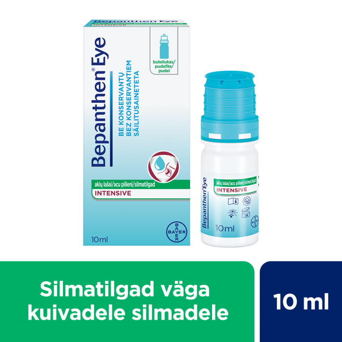 BEPANTHEN EYE INTENSIVE SILMATILGAD 10ML