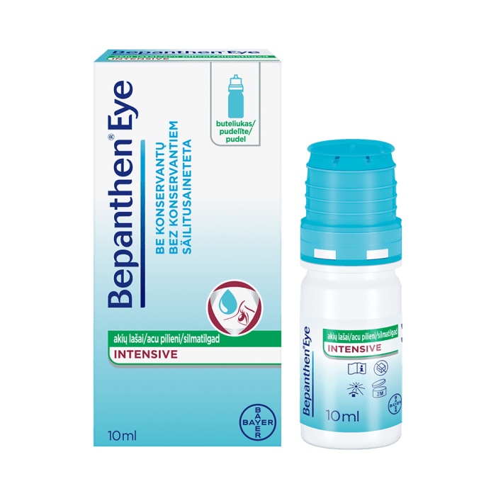 BEPANTHEN EYE INTENSIVE SILMATILGAD 10ML
