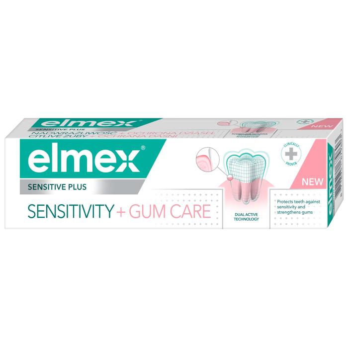 ELMEX HAMBAPASTA SENSITIVE PLUS SENSITIVITY+GUM 75ML