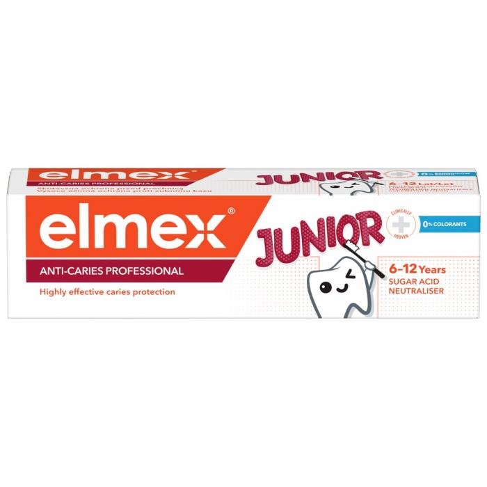 ELMEX HAMBAPASTA ANTI-CARIES PROFESSIONAL JUNIOR (6-12A) 75ML