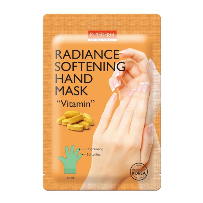 PUREDERM VITAMIN KÄTEMASK SÄRA ANDEV/PEHMENDAV N1