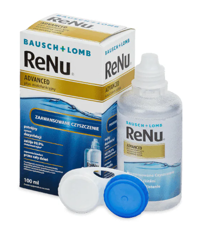 RENU ADVANCED KONTEINER + KONTAKTLÄÄTSEDE DES.LAHUS 100ML