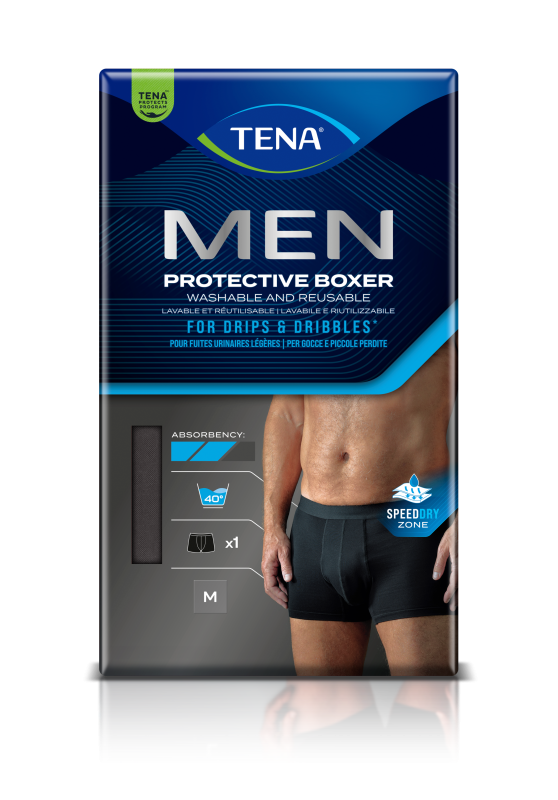 TENA MEN PROTECTIVE BOXER PESTAVAD PÜKSID M MUST N1