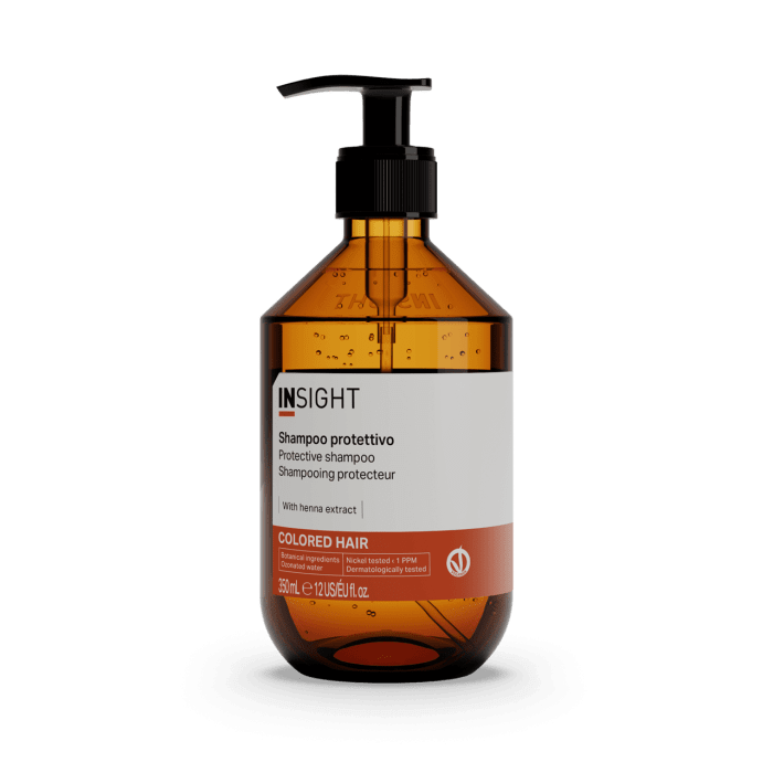 INSIGHT COLORED ŠAMPOON VÄRVITUD JUUSTELE KAITSEV 350ML