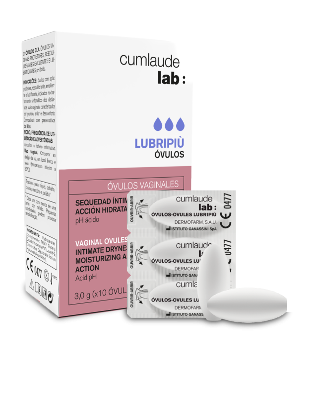 CUMLAUDE LUBRIPIU VAGINAALSED OOVULID 3G N10