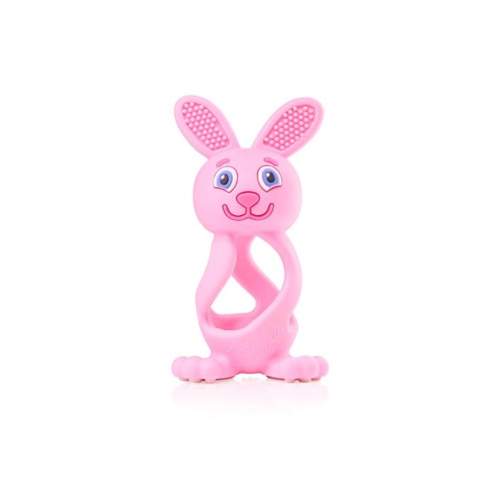 BRUSH-BABY BOBBIE BUNNY NÄRIMISRÕNGAS ROOSA N1