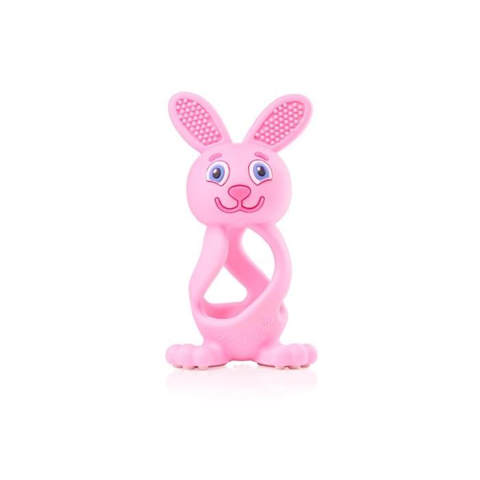 BRUSH-BABY BOBBIE BUNNY NÄRIMISRÕNGAS ROOSA N1
