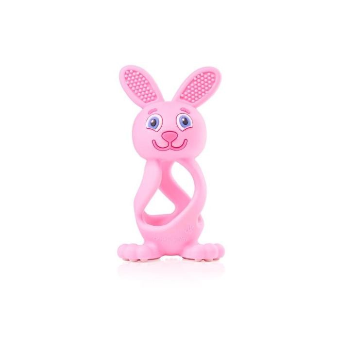 BRUSH-BABY BOBBIE BUNNY NÄRIMISRÕNGAS ROOSA N1