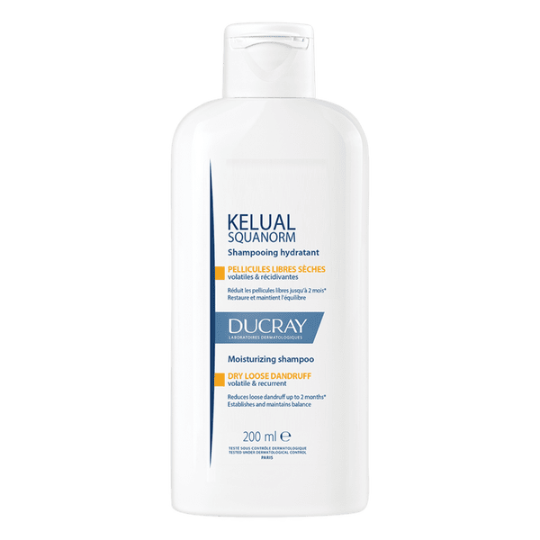 DUCRAY KELUAL SQUANORM SHAMPOON KUIVALE PEANAHALE 200ML