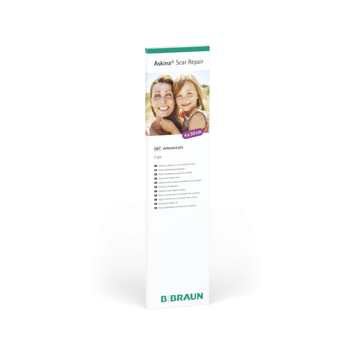 ASKINA SCAR REPAIR SILIKOONPLAASTER 4 X 30CM N5