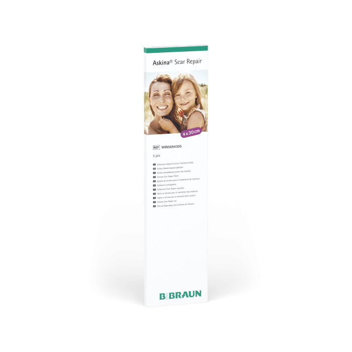 ASKINA SCAR REPAIR SILIKOONPLAASTER 4 X 30CM N5