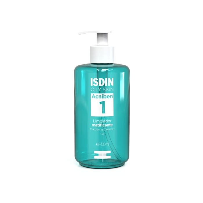 ISDIN ACNIBEN NÄOPESUGEEL AKNELISELE NAHALE MATISTAV 400ML