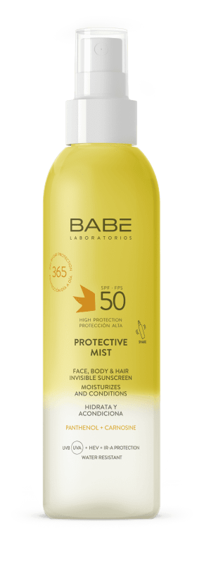 BABE PÄIKESEKAITSESPREI NÄOLE/ JUUSTELE/KEHALE SPF50 150ML